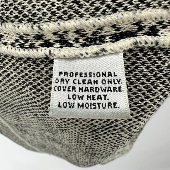 ST. JOHN‎ COLLECTION Python Print Shift Dress Size 4 Ivory Black Preppy Classic - Picture 9 of 10